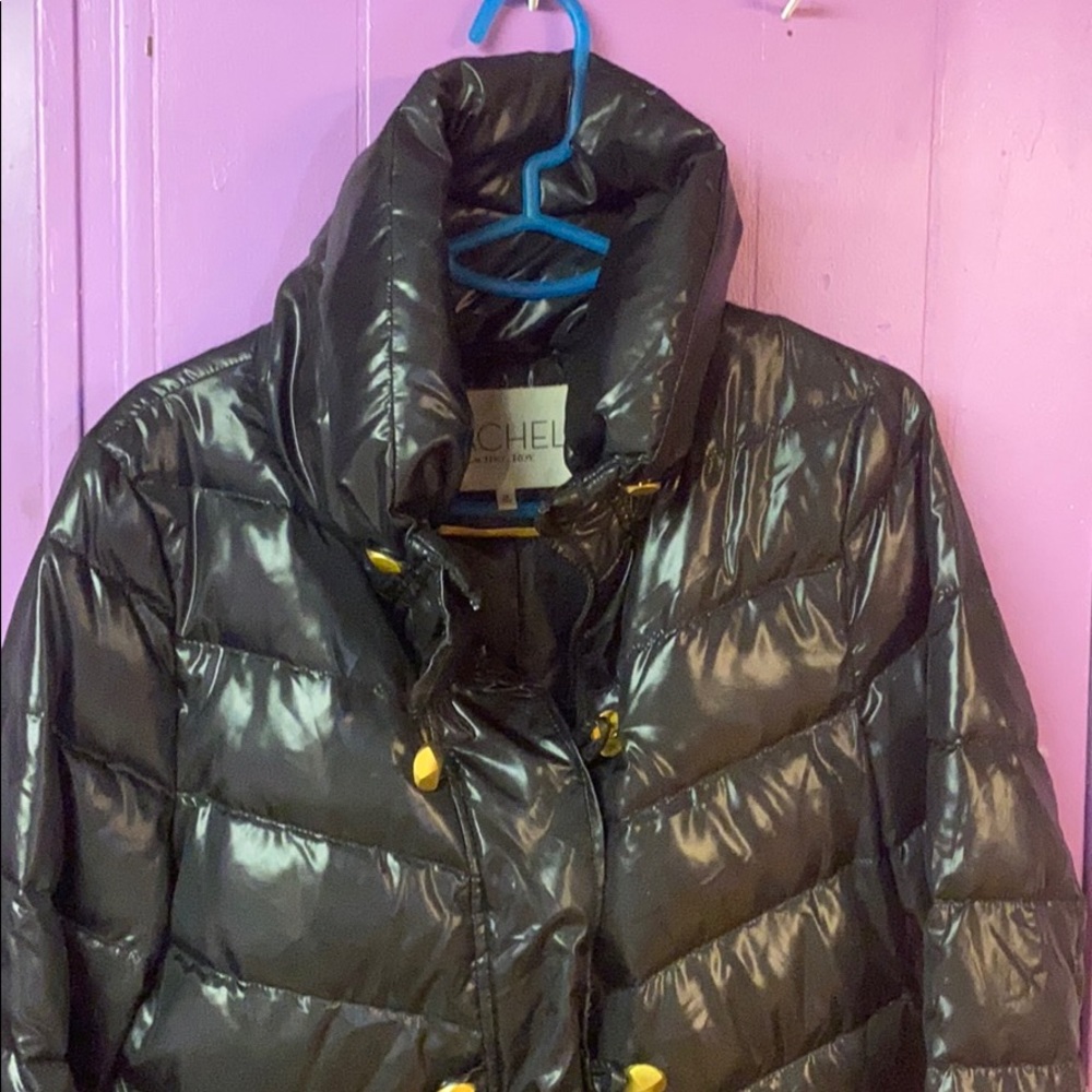Used full length Rachel Roy down coat